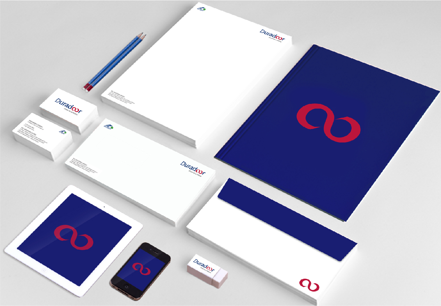 Image 1 Duradoor – Brand identity - brochure designing